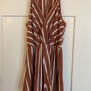 Washed maroon coloured romper